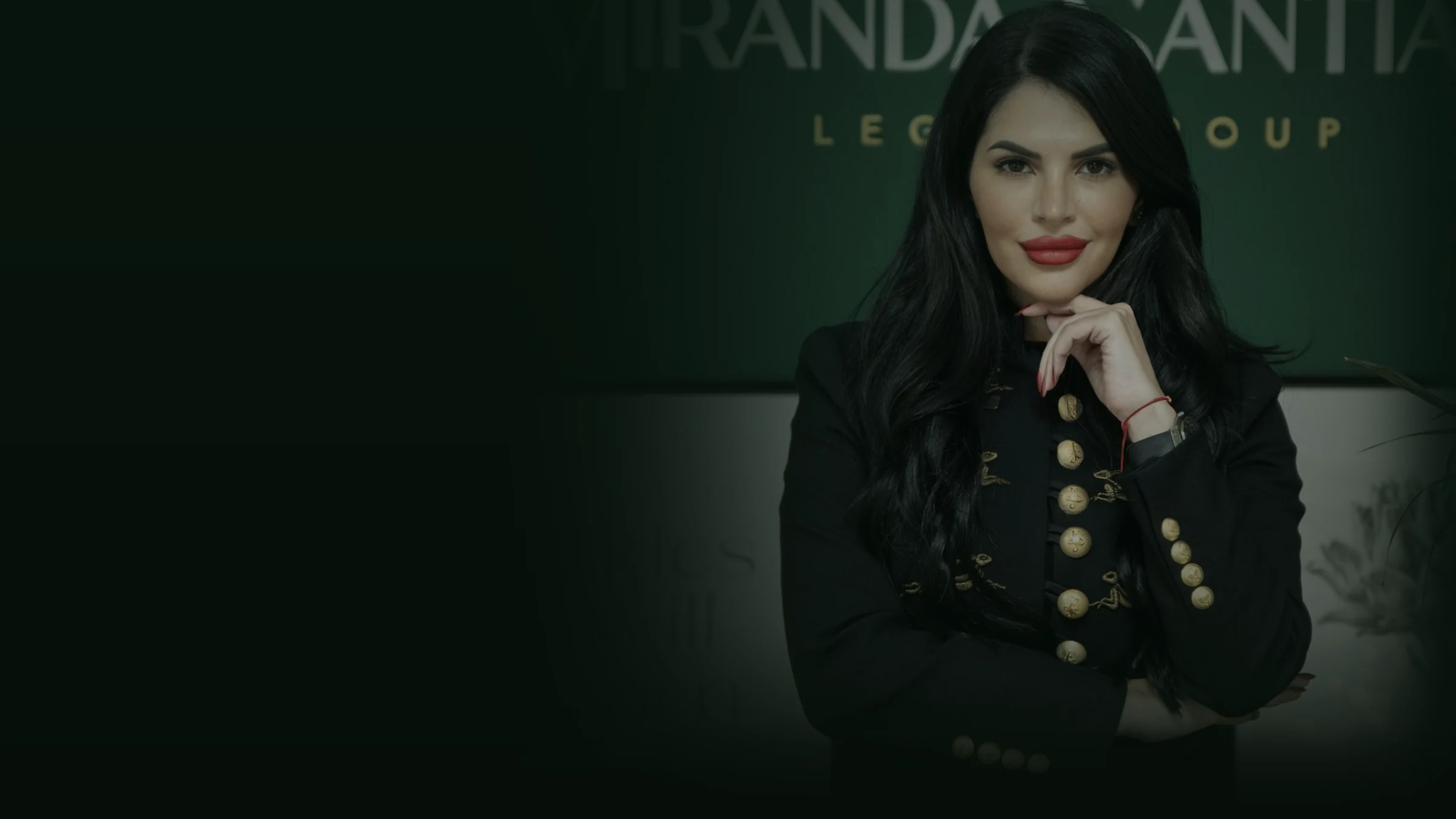 María Isabel Miranda en la gala de los European Awards